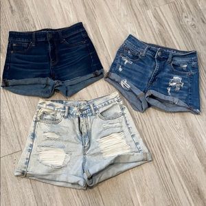 American Eagle shorts- 3 pair